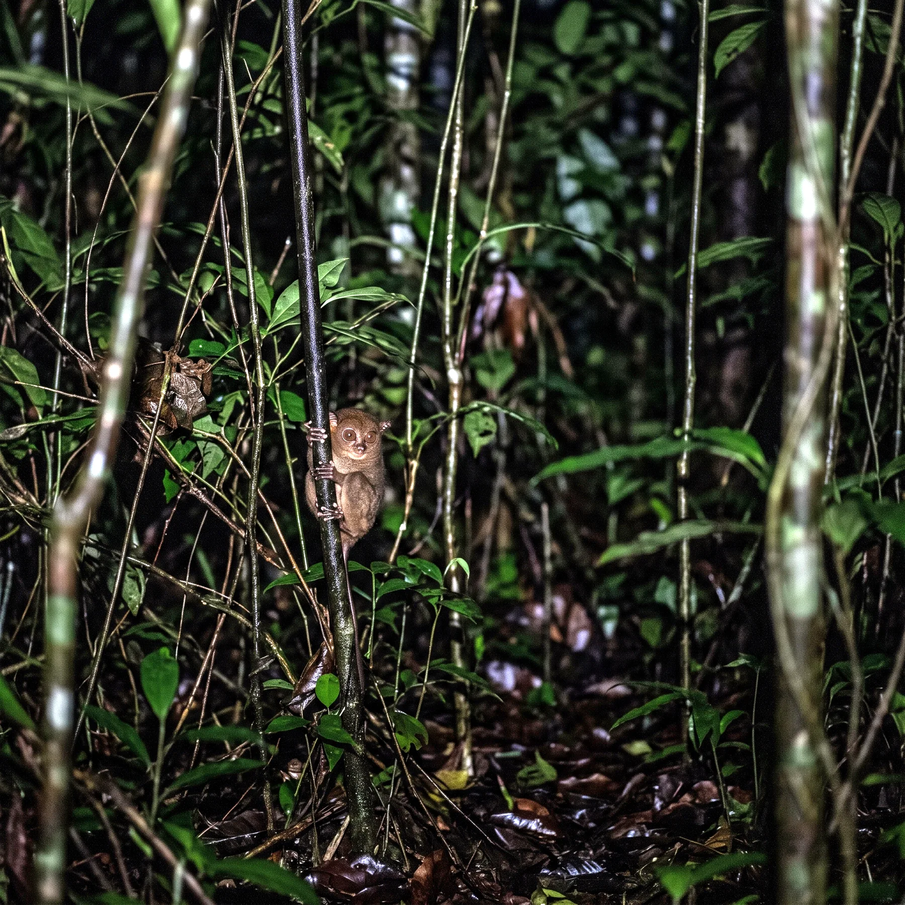 Milieu de vie typique de l'espèce Cephalopachus bancanus