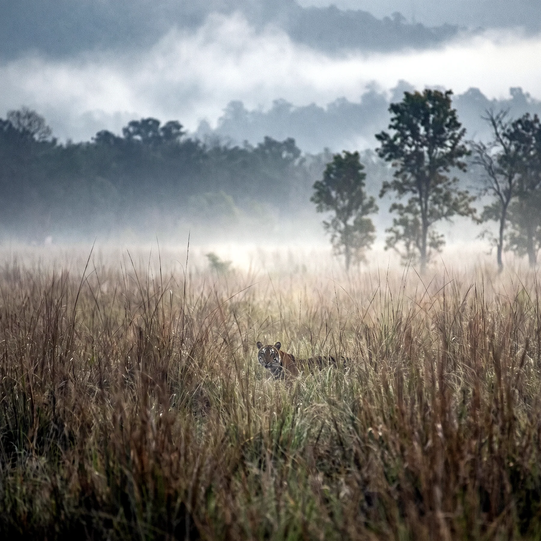 Milieu de vie typique de l'espèce Panthera tigris