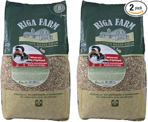 Riga - Melange VOLAILLE AGREMENT 4KG (L'emballage Peut Varier) (Lot de 2)